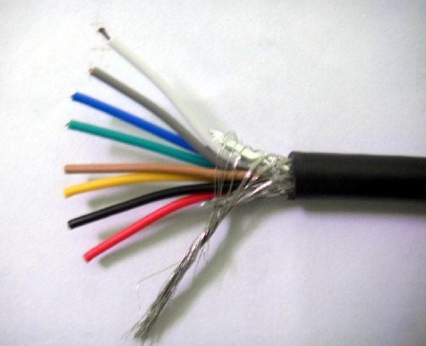 屏蔽编织网控制电缆
