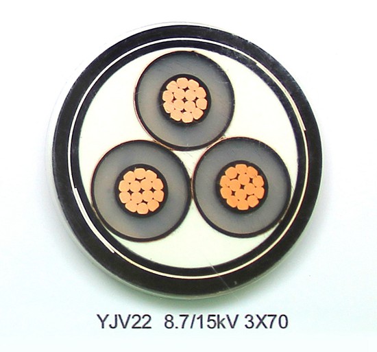 YJV22铠装绝缘电缆